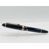 Pluma estilográfica Montblanc Meisterstück 146 negra y dorada